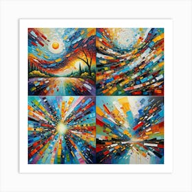 Abstract Painting 50 Art Print