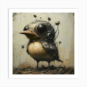 Bird With Eyes Art Print