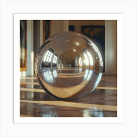 Mirrored Ball 4 Art Print