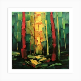 Abstrat Panting Art Print