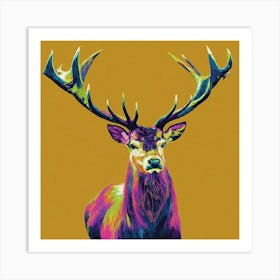 Stag II Art Print