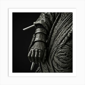 Samurai Art 100 Art Print