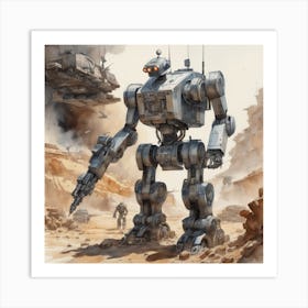 Cyborg 3 Art Print