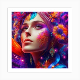 Psychedelic Art 2 Art Print