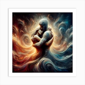 Couple In Love Art Print