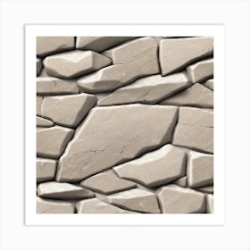 Stone Wall 68 Art Print