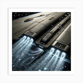 Void Reaver Cruiser Cloaking Modules 1024 Art Print