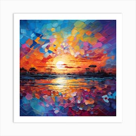 Sunset 1 Art Print