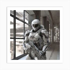 Halo 9 6 Art Print