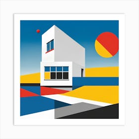 House Bauhaus Art Art Print