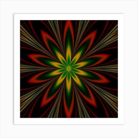 Fractal Artwork Idea Allegory Art Art Print