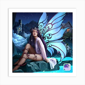 Fairy In The Forest Art Print