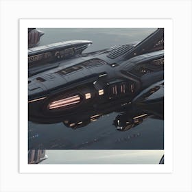 Spaceship Art Print