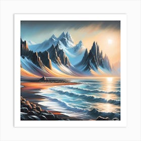 Landscape Painting 178 Art Print