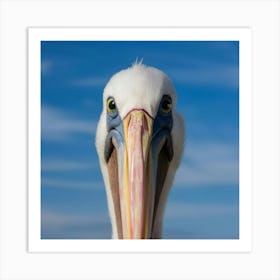 Close Up Of A Pelicans Beak And Eyes Set Against A Dgj Jopjqzcqk5gybn4 Jw Plm2axw Riqgej4j6dnrca(1) Art Print