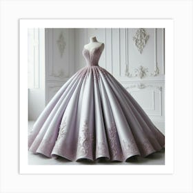 Ball Gown Art Print