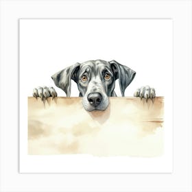 Great Dane Dog Art Print