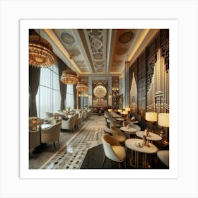 Deco Interior 2 Art Print