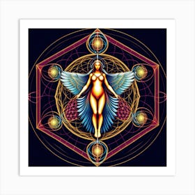 Angel Of Enlightenment Art Print