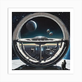 Space Station 29 Art Print