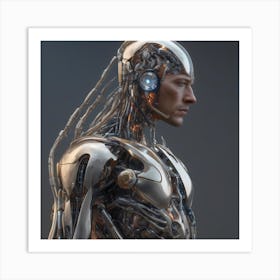 Cyborg Man #1 Art Print