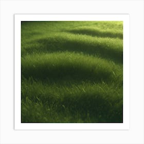 Grass Field 19 Art Print