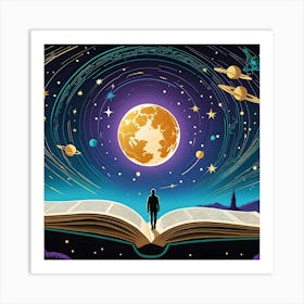 Book Of The Universe Art Print