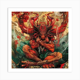 Demon Art Print