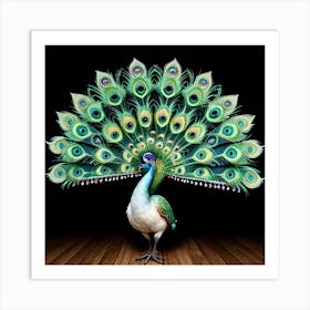 Peacock 3 Art Print