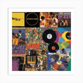 Jazz Album Cover Art Print