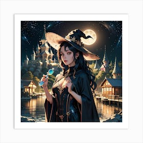 Witches 2 Art Print