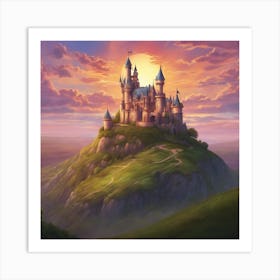 Disney Castle Art Print