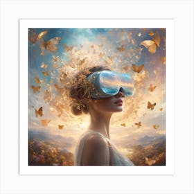 Vr Glasses 1 Art Print