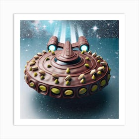 Star Trek Spaceship Art Print