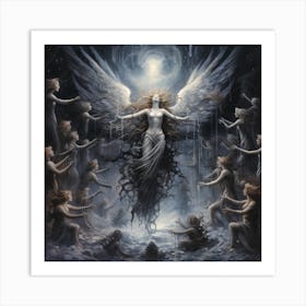 Angels Of The Night Art Print