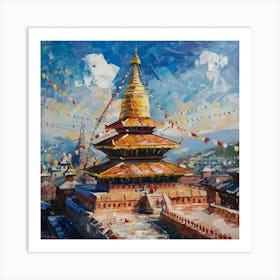 Kathmandu 6 Art Print