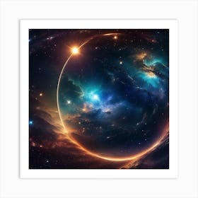 Nebula 7 Art Print