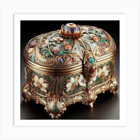 Victorian Jewelry Box 1 Art Print