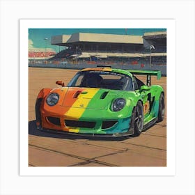 Porsche Gt3 Art Print