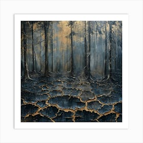 Dark Forest Art Print