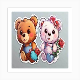 Teddy Bears Art Print