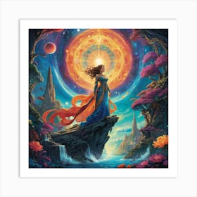 Sage Of The Sun art print paintings Art Print