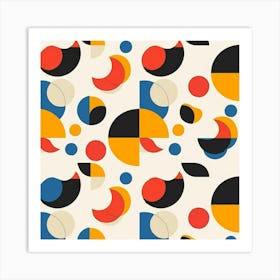 Abstract Circles Art Print