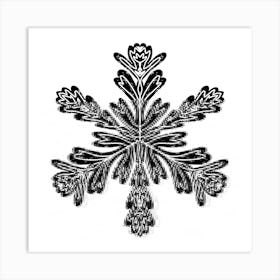 Snowflake 31 Art Print