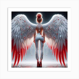 Angel Wings 15 Art Print