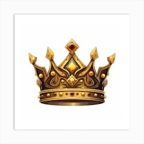 Crown Of Kings 3 Art Print