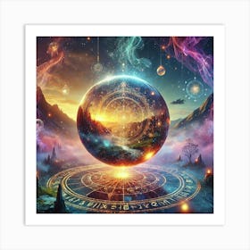 Astrology Art Print