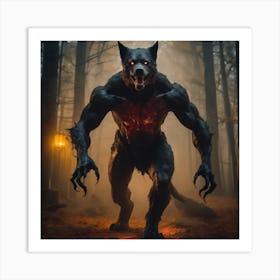 Werewolf Art Print