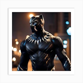 Black Panther Art Print