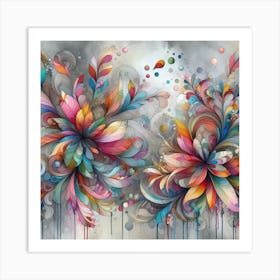 Color Abstraction Art Print